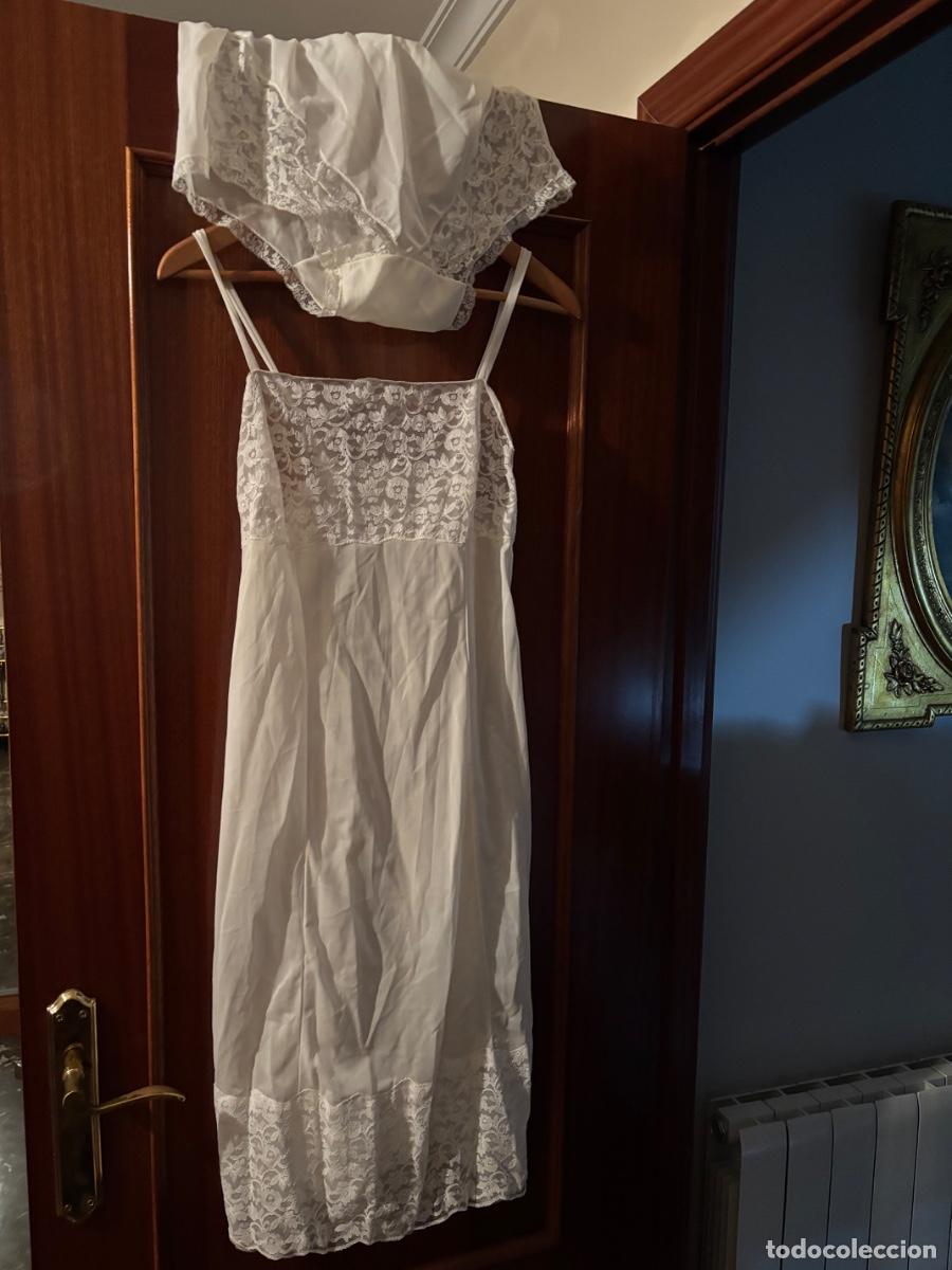 Antig&uuml;edades: Camis&oacute;n de Nylon con braguitas - Foto 4