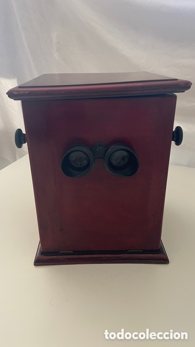 Antig&uuml;edades: Visor esteroscopico antiguo - Foto 2