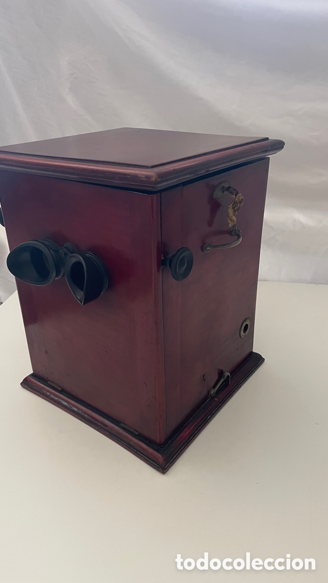 Antig&uuml;edades: Visor esteroscopico antiguo - Foto 1