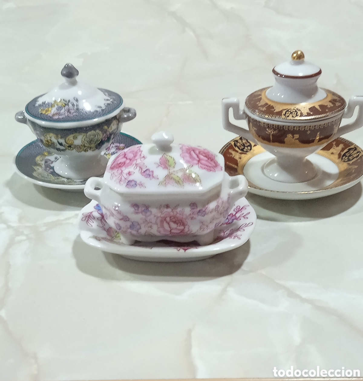 Antig&uuml;edades: Mini soperas de colecci&oacute;n - Foto 1
