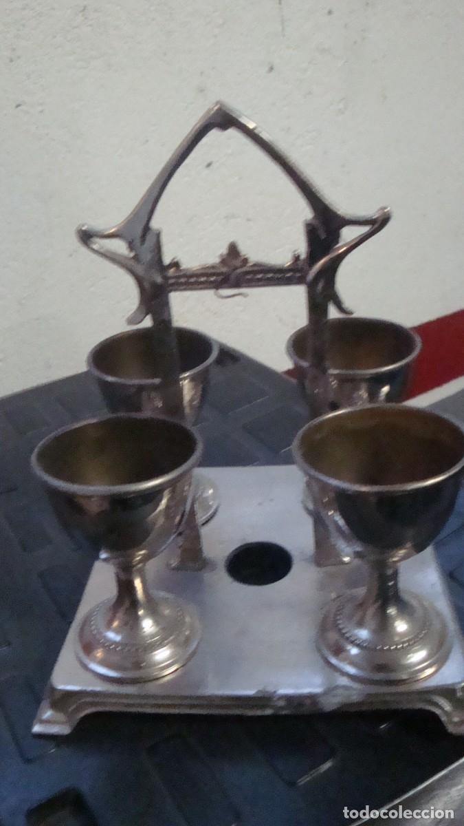 Antig&uuml;edades: HUEVERAS CONJUNTO DE CUATRO - Foto 4