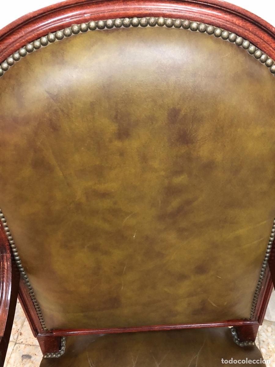 Antig&uuml;edades: SILLON DE BRAZOS GIRATORIO - Foto 6
