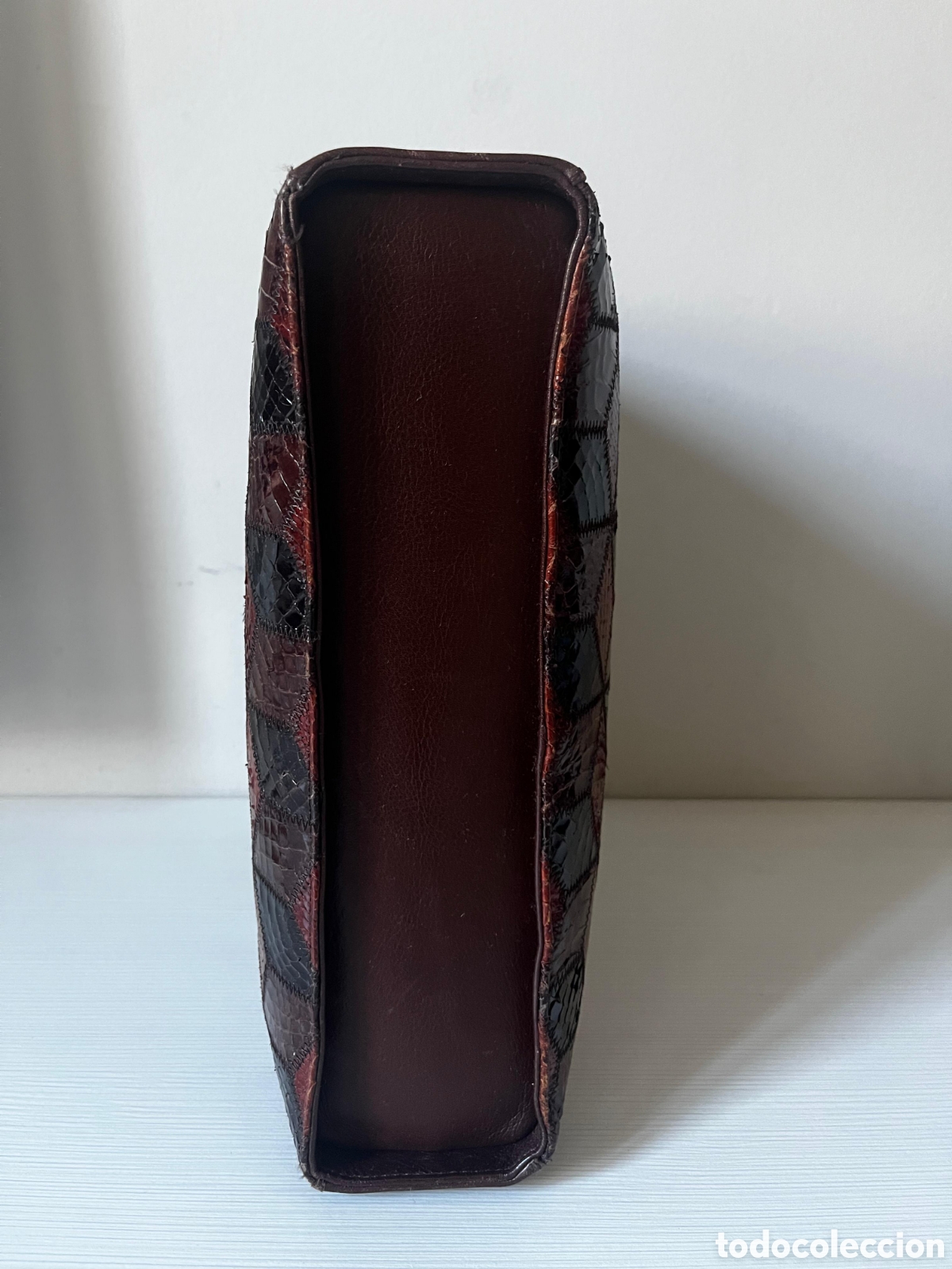 Antig&uuml;edades: Bolso grande del piel de serpiente - Foto 5