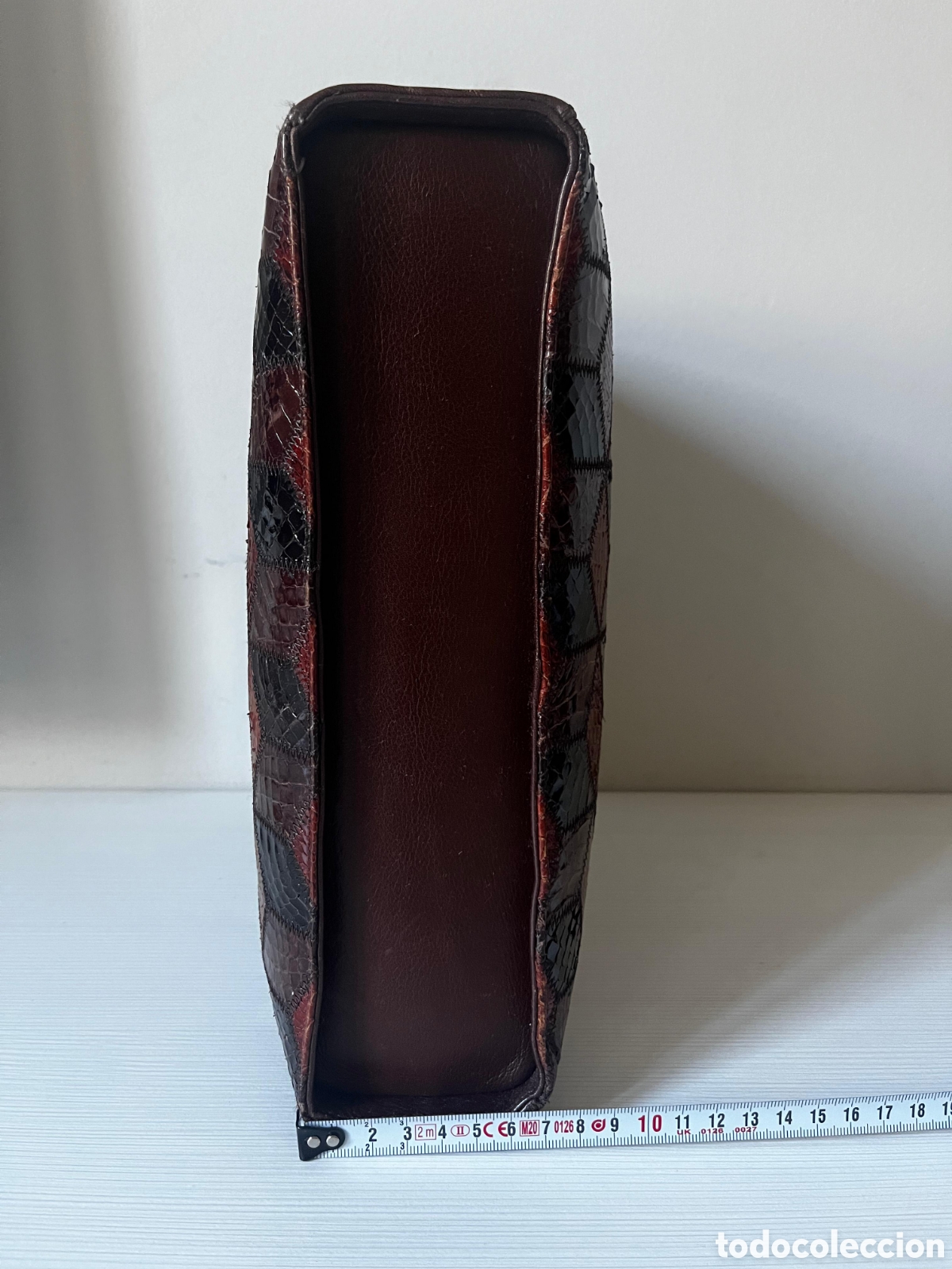 Antig&uuml;edades: Bolso grande del piel de serpiente - Foto 6