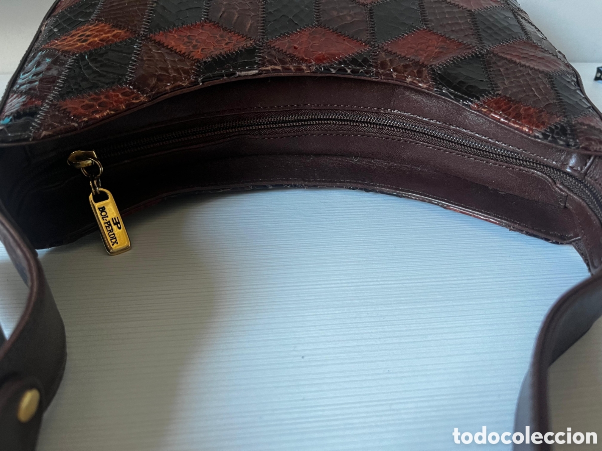 Antig&uuml;edades: Bolso grande del piel de serpiente - Foto 10