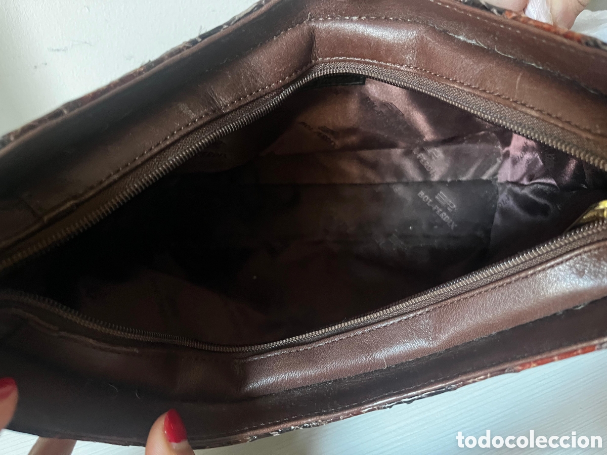 Antig&uuml;edades: Bolso grande del piel de serpiente - Foto 17