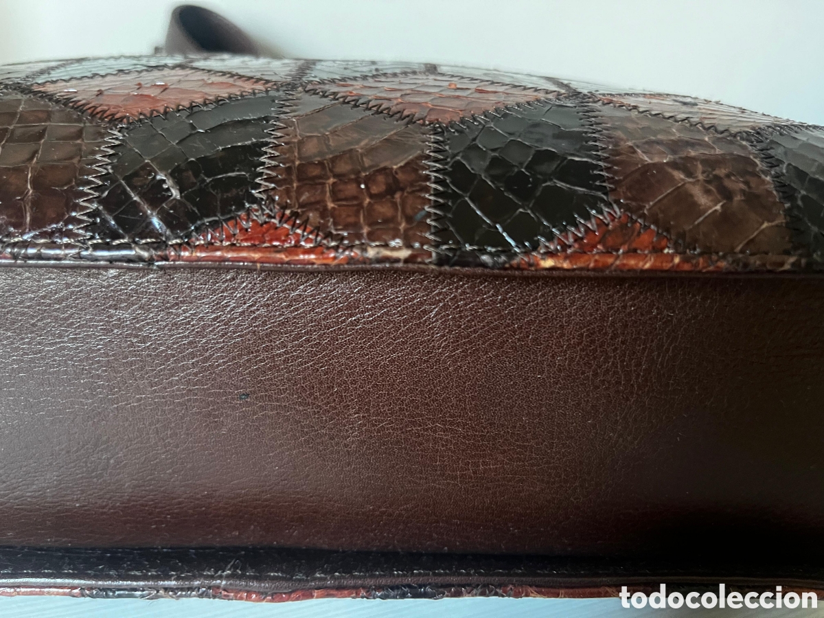 Antig&uuml;edades: Bolso grande del piel de serpiente - Foto 22