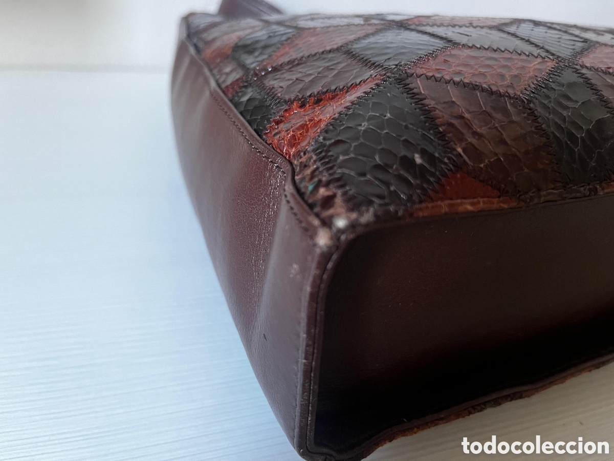 Antig&uuml;edades: Bolso grande del piel de serpiente - Foto 23