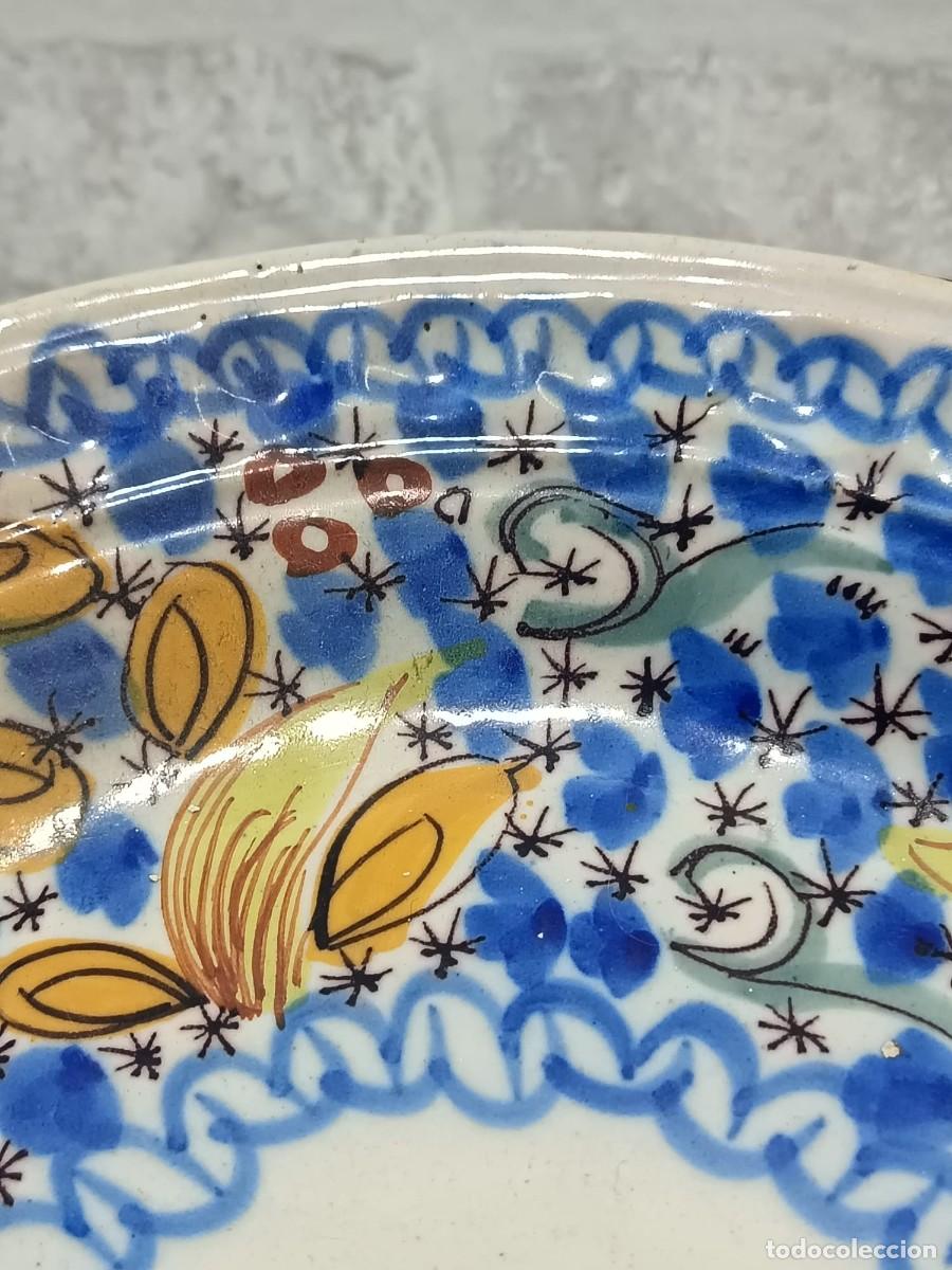 Antig&uuml;edades: PLATO ANTIGUO DE MANISES DE 28 CMS. DE DIAMETRO - Foto 3