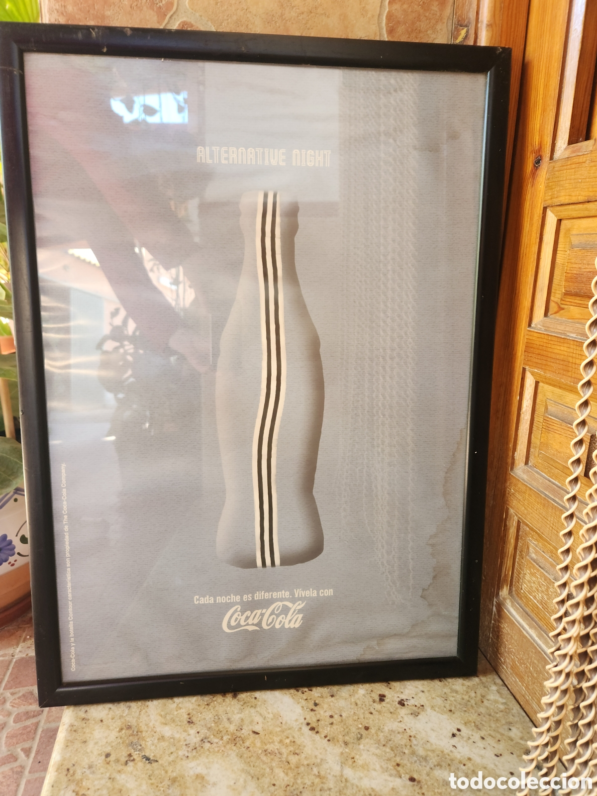 Antig&uuml;edades: Cuadro de Cocacola original - Foto 1