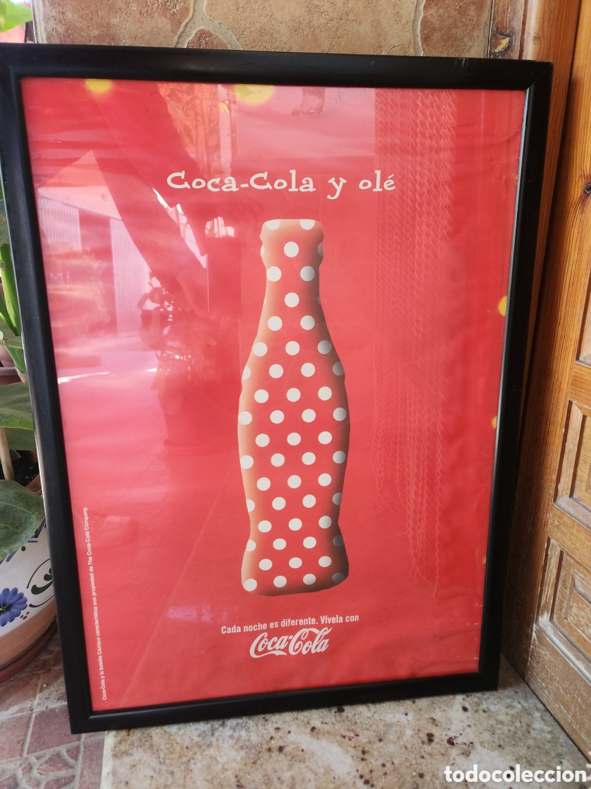 Antig&uuml;edades: Cuadro de Cocacola ,original - Foto 1