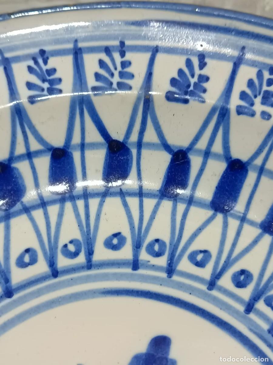 Antig&uuml;edades: PLATO ANTIGUO DE MANISES DE 31 CMS. DE DI&Aacute;METRO - Foto 2