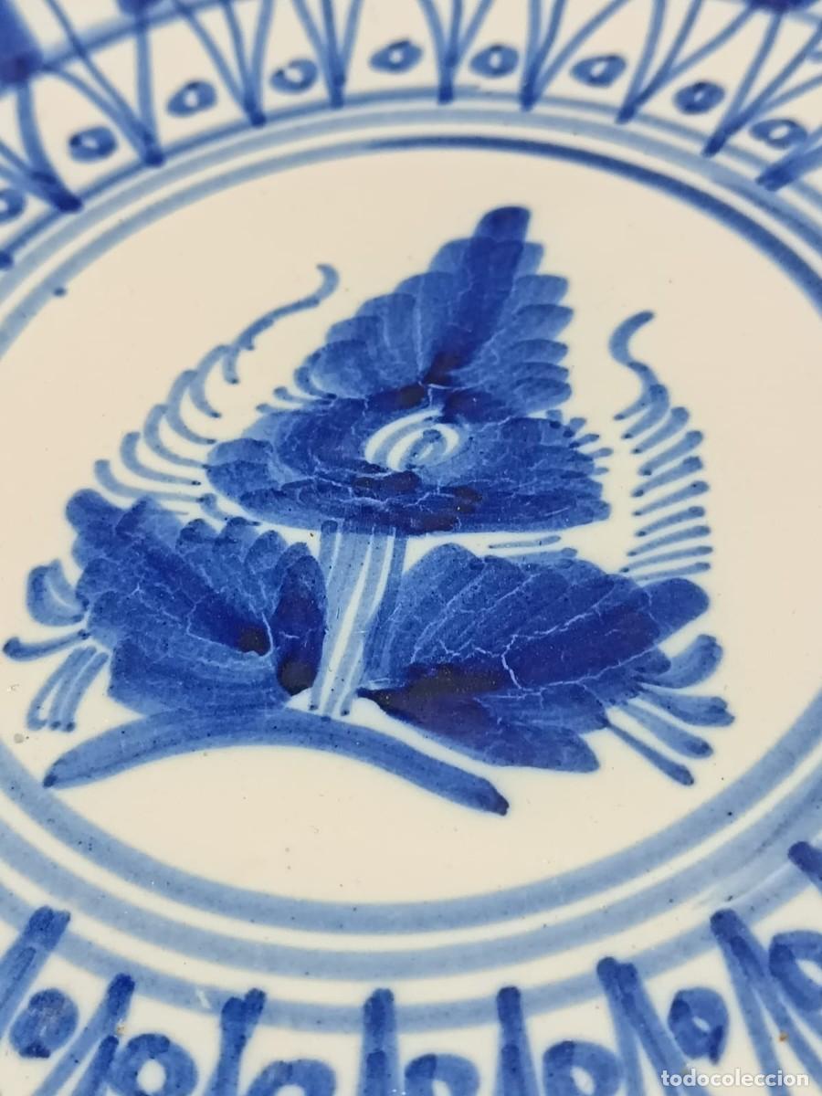 Antig&uuml;edades: PLATO ANTIGUO DE MANISES DE 31 CMS. DE DI&Aacute;METRO - Foto 3