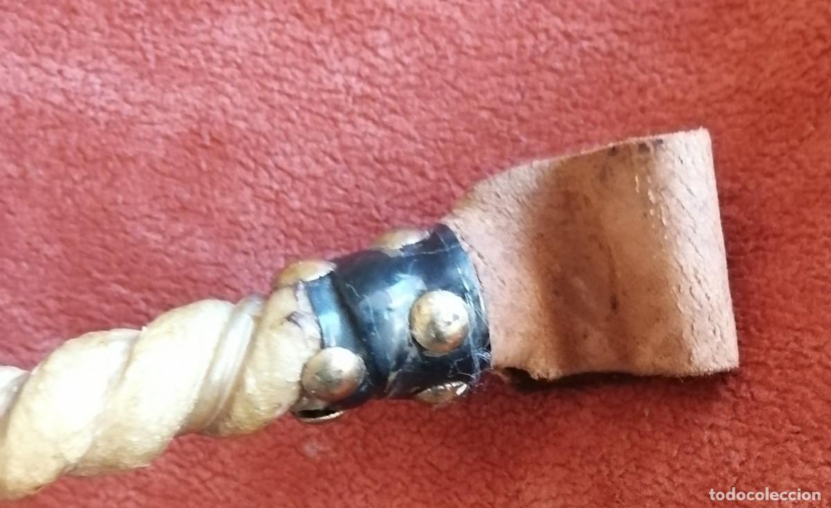 Antig&uuml;edades: FUSTA - VERGA DE TORO - . ENVIO CERTIFICADO INCLUIDO. - Foto 7