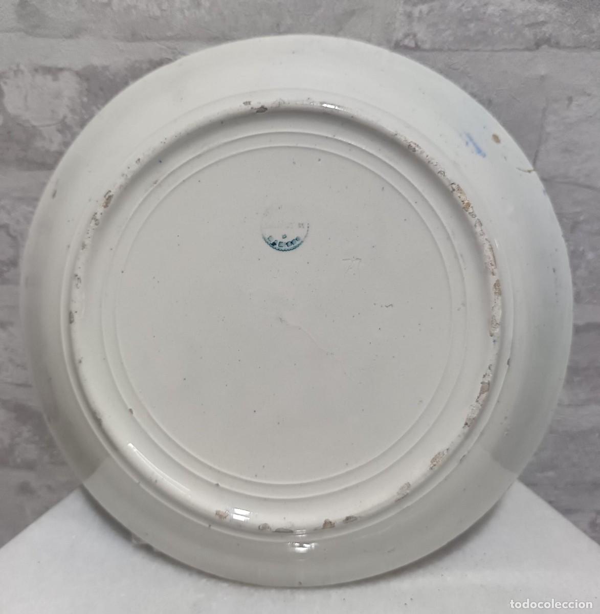 Antig&uuml;edades: PLATO ANTIGUO TRAPERO DE 25 CMS. DE LONGITUD - Foto 3