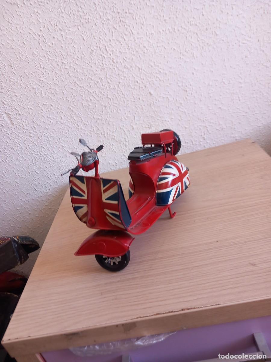 Antig&uuml;edades: MINI MOTO DE HOJALATA - Foto 3