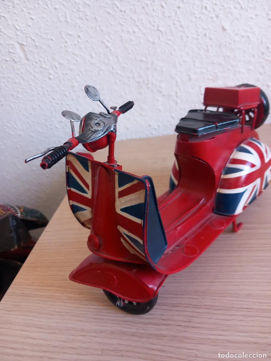 Antig&uuml;edades: MINI MOTO DE HOJALATA - Foto 7