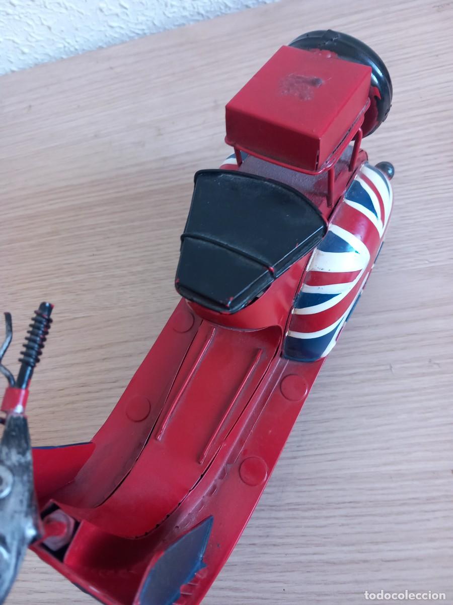 Antig&uuml;edades: MINI MOTO DE HOJALATA - Foto 9