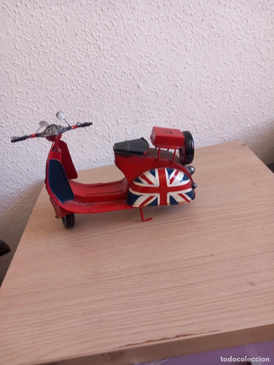 Antig&uuml;edades: MINI MOTO DE HOJALATA - Foto 10