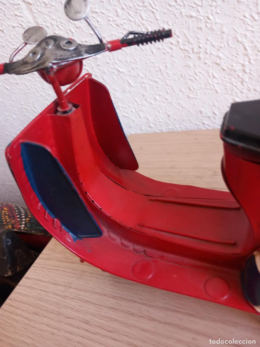 Antig&uuml;edades: MINI MOTO DE HOJALATA - Foto 12