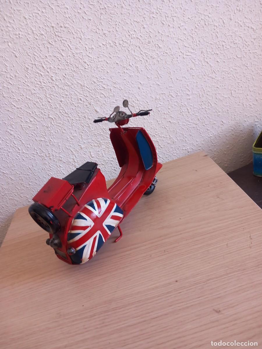Antig&uuml;edades: MINI MOTO DE HOJALATA - Foto 15