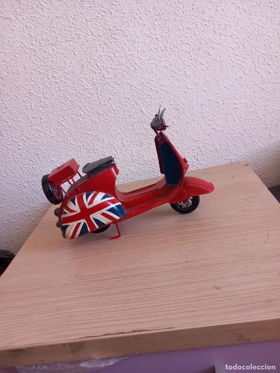 Antig&uuml;edades: MINI MOTO DE HOJALATA - Foto 16