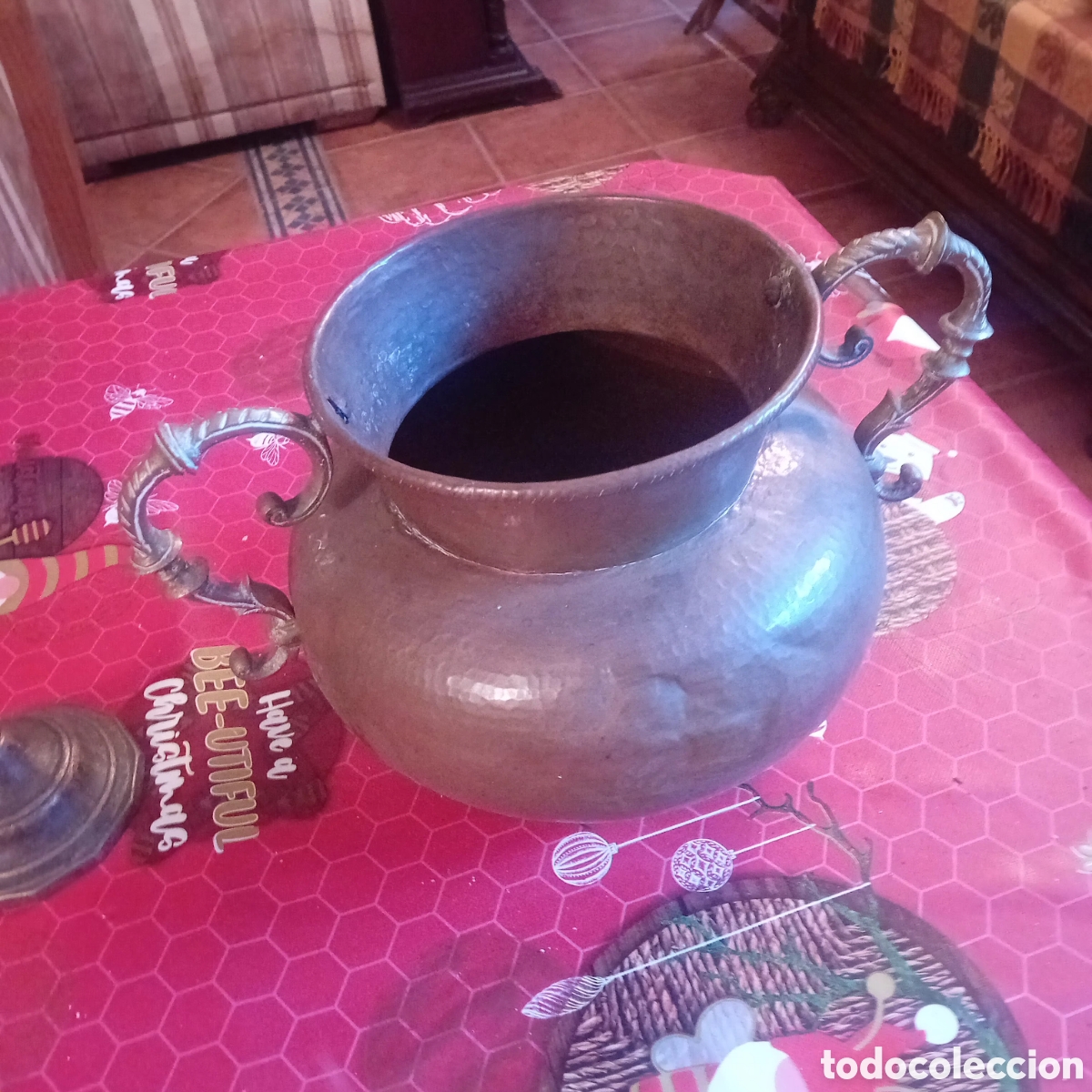 Antig&uuml;edades: Espectacular anfora de bronce - Foto 1