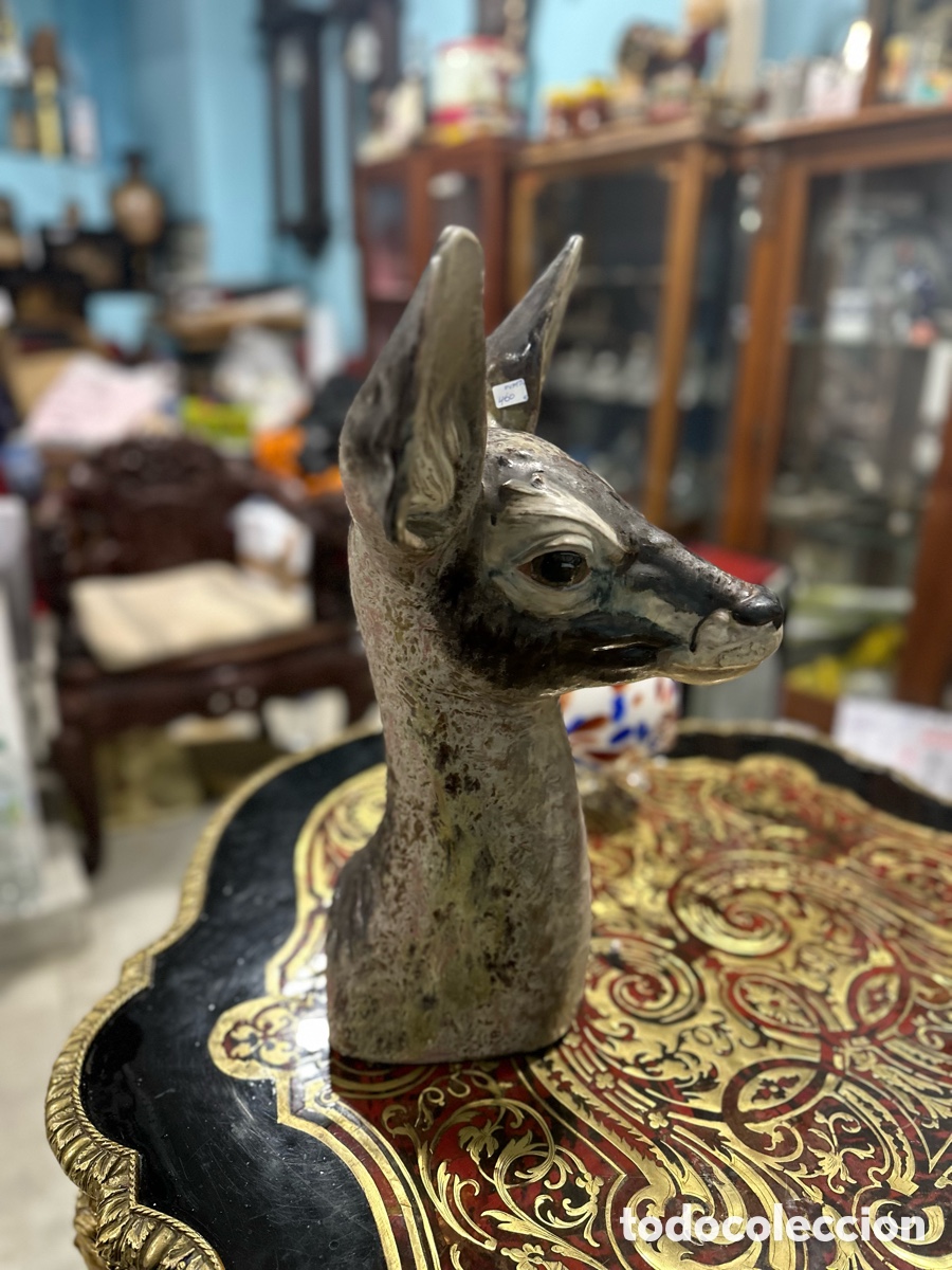 Antig&uuml;edades: Figura Lladr&oacute; cervatillo - Foto 4