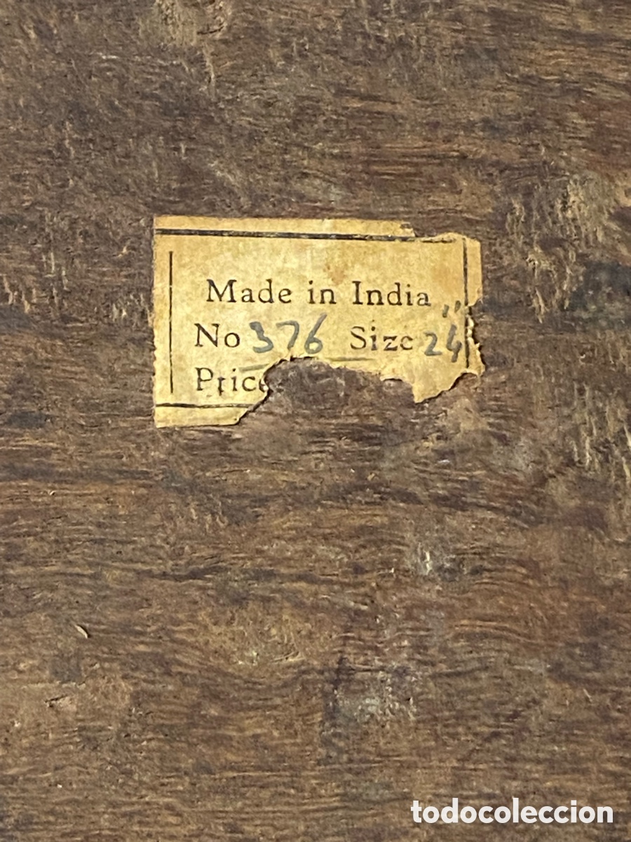 Antig&uuml;edades: Mesa india del siglo XX - Foto 8