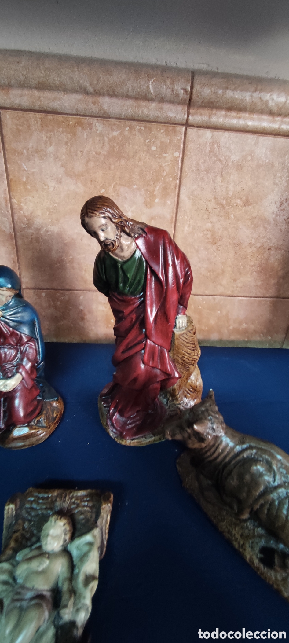 Antig&uuml;edades: Figuras bel&eacute;n escayola - Foto 3