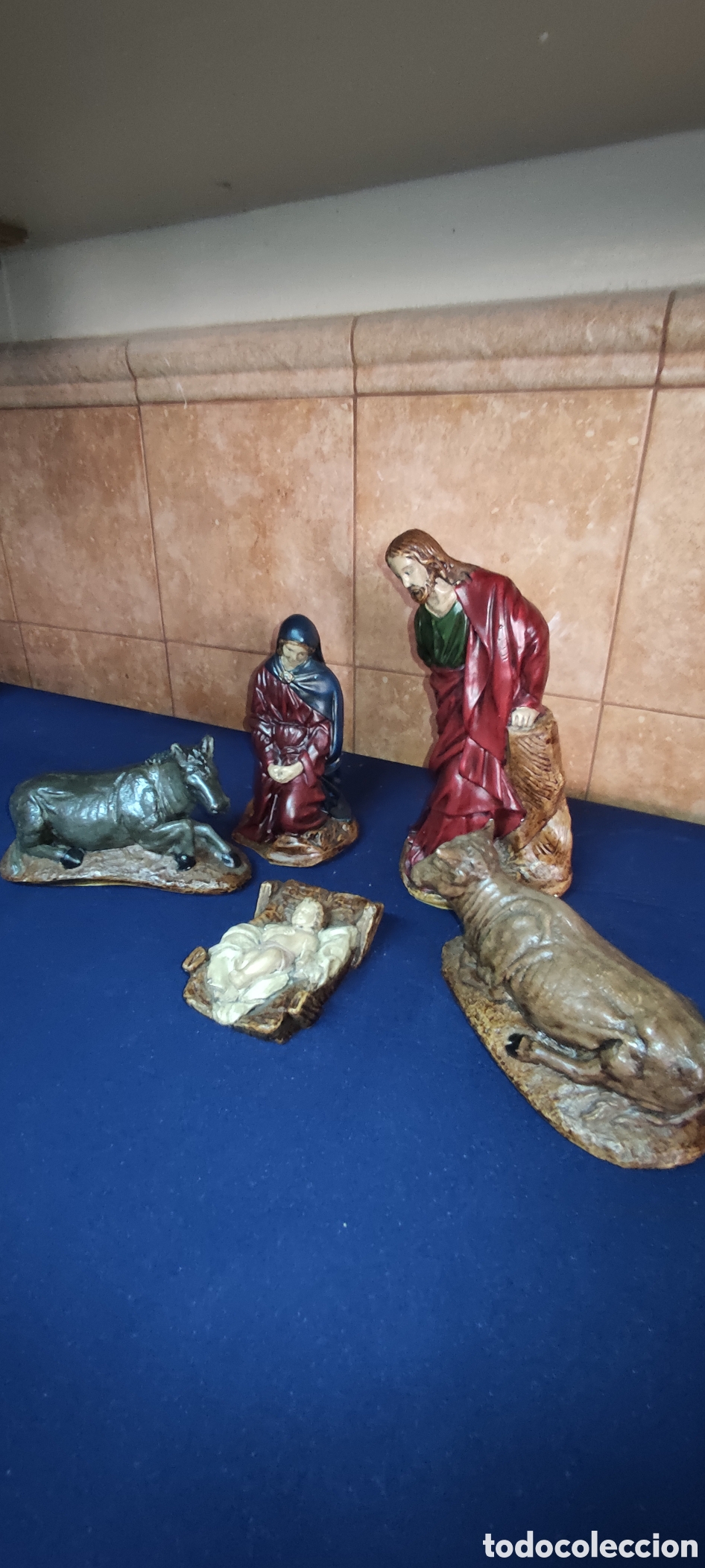 Antig&uuml;edades: Figuras bel&eacute;n escayola - Foto 9