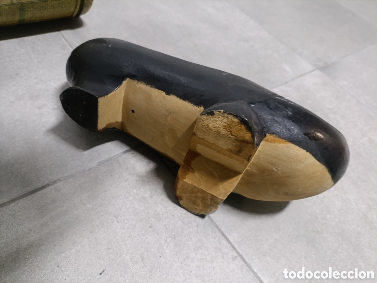Antig&uuml;edades: antiguo sueco de madera tallada - Foto 2