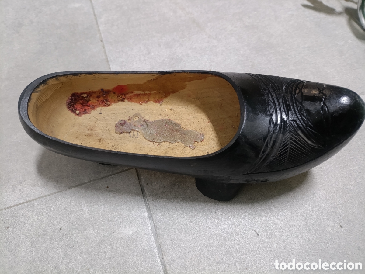 Antig&uuml;edades: antiguo sueco de madera tallada - Foto 3
