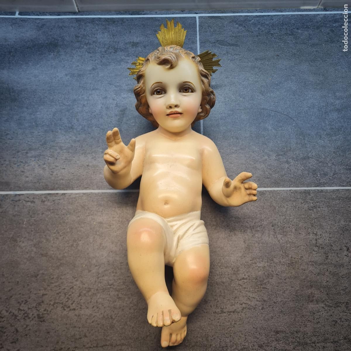 Antig&uuml;edades: NI&Ntilde;O JES&Uacute;S CUNA - Foto 7