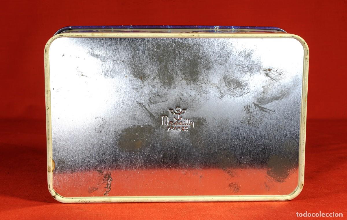 Antig&uuml;edades: Caja de hojalata Massilly - Foto 6
