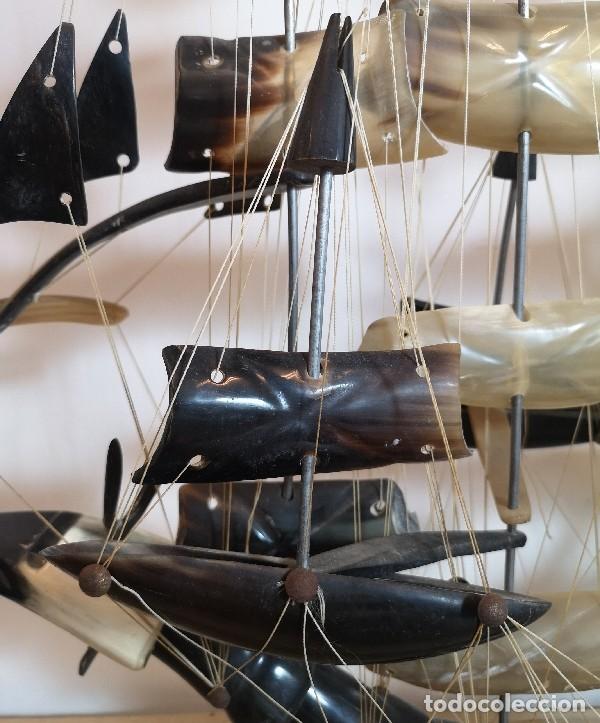 Antig&uuml;edades: Barco de Cuerno Tallado - Foto 10