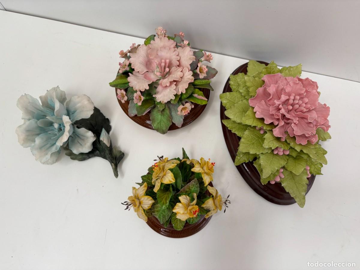 Antig&uuml;edades: ADORNOS PARED O MESA PORCELANA MUY ANTIGUOS