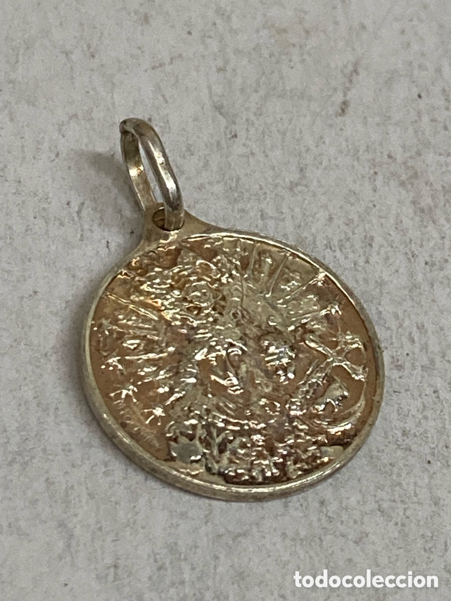 Antig&uuml;edades: Medalla de plata religiosa C380 - Foto 1