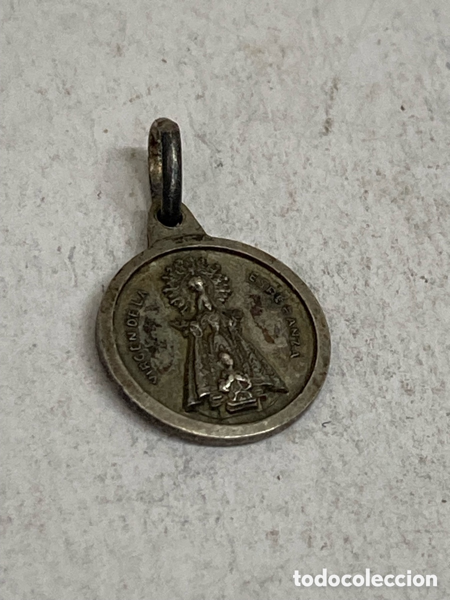 Antig&uuml;edades: Medalla de plata religiosa C380 - Foto 1
