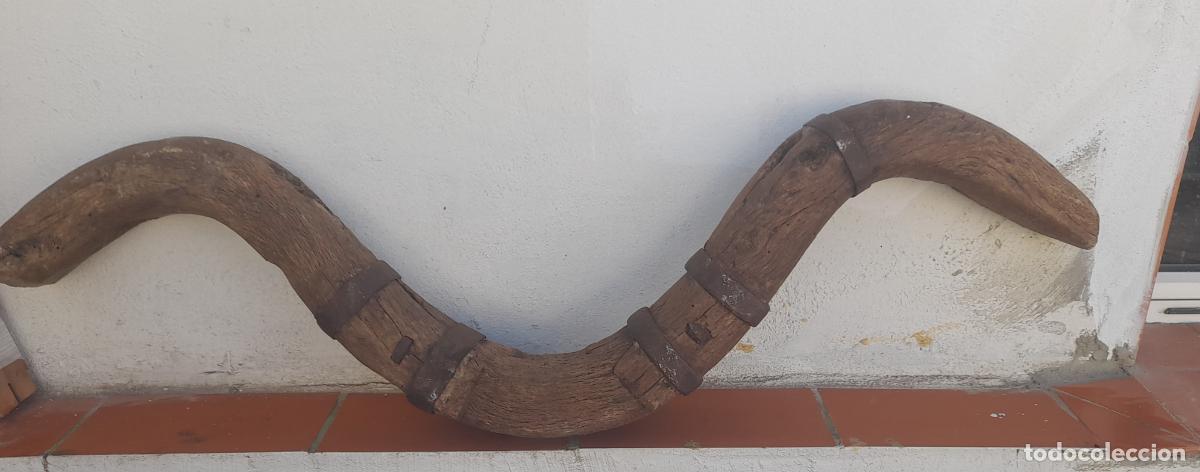 Antig&uuml;edades: Yugo madera y hierro - Foto 2