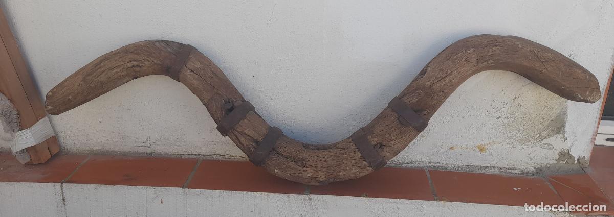 Antig&uuml;edades: Yugo madera y hierro - Foto 3
