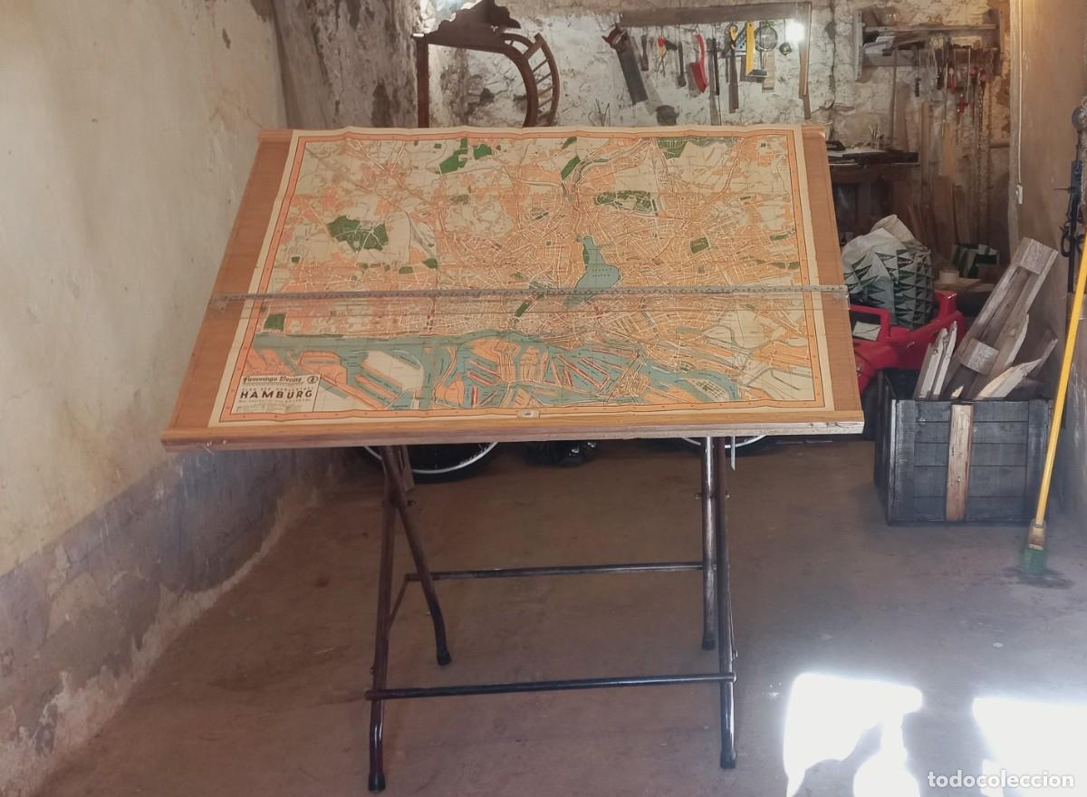 Antig&uuml;edades: Mesa de arquitecto antigua - Foto 1