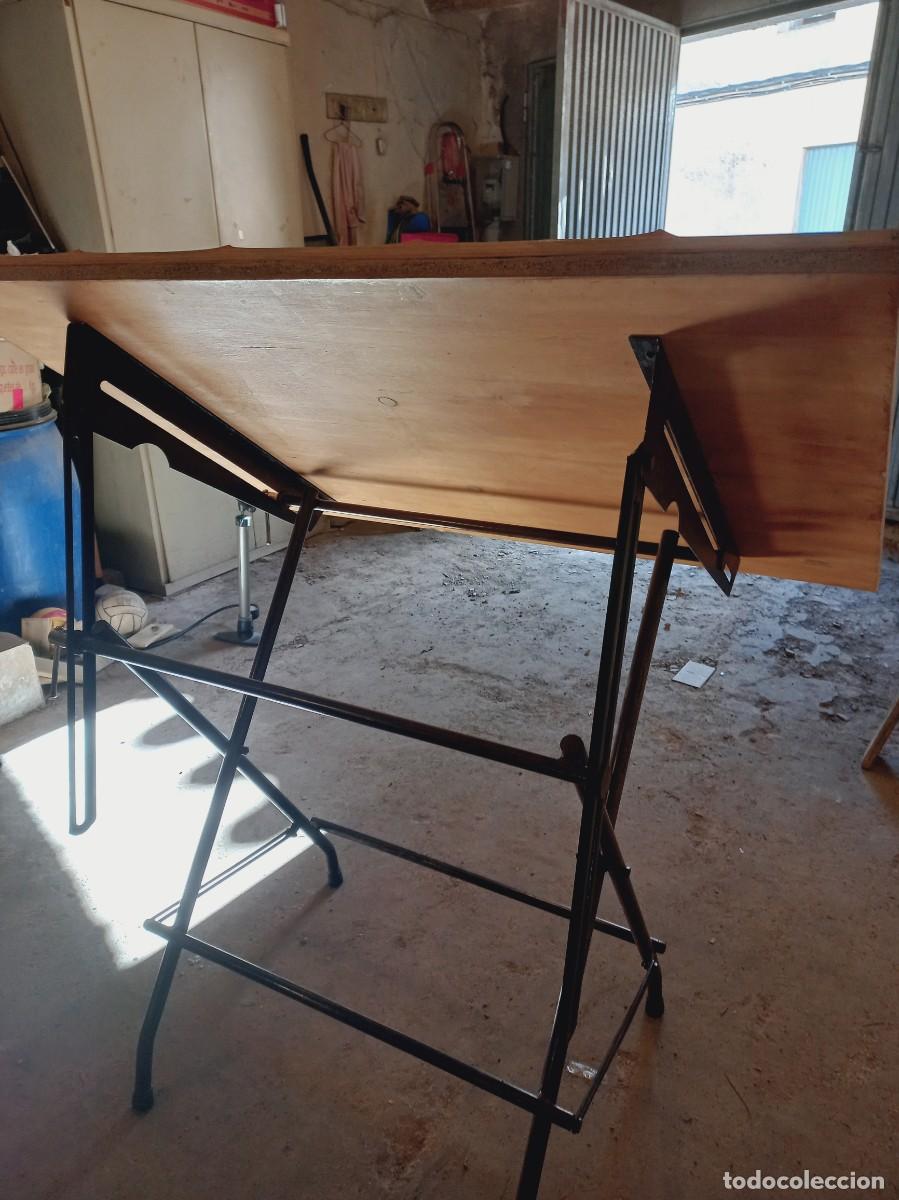 Antig&uuml;edades: Mesa de arquitecto antigua - Foto 7