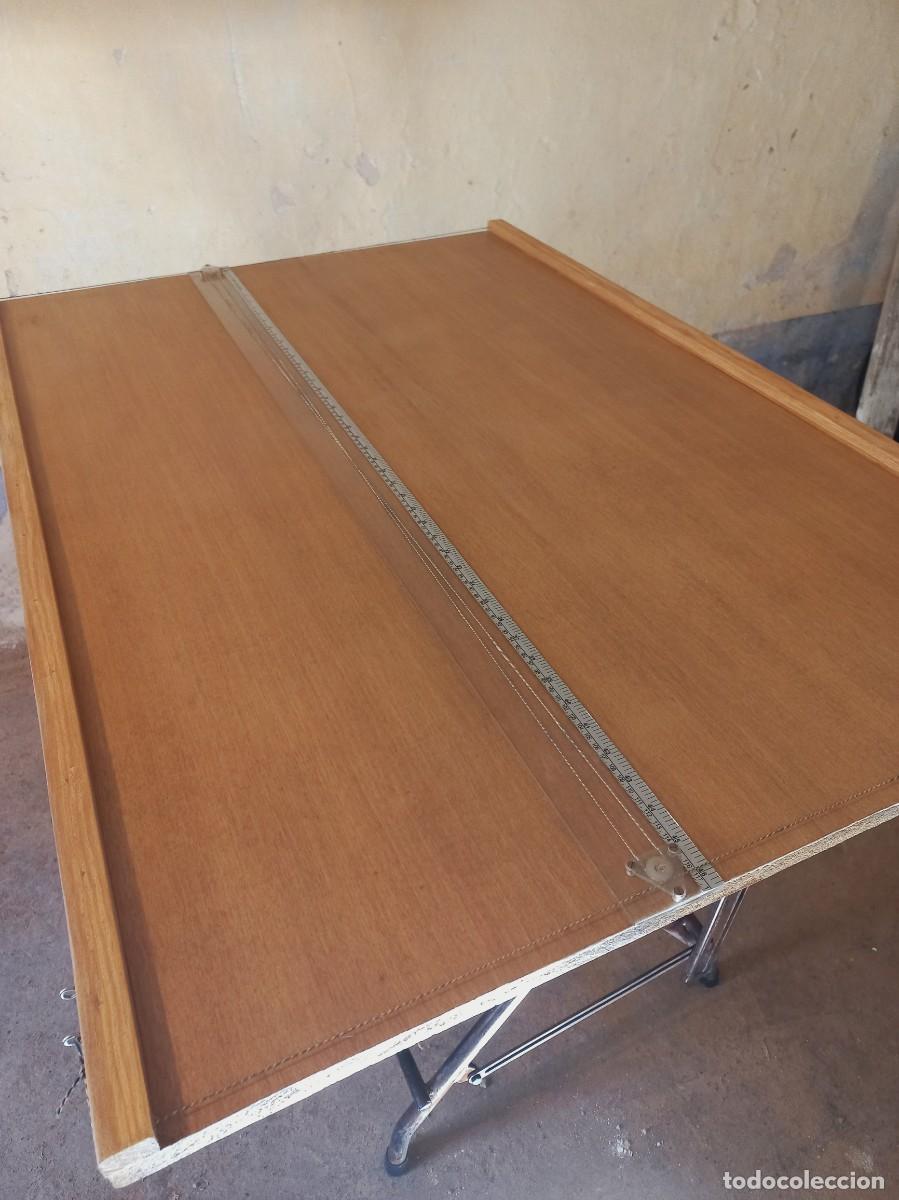 Antig&uuml;edades: Mesa de arquitecto antigua - Foto 10