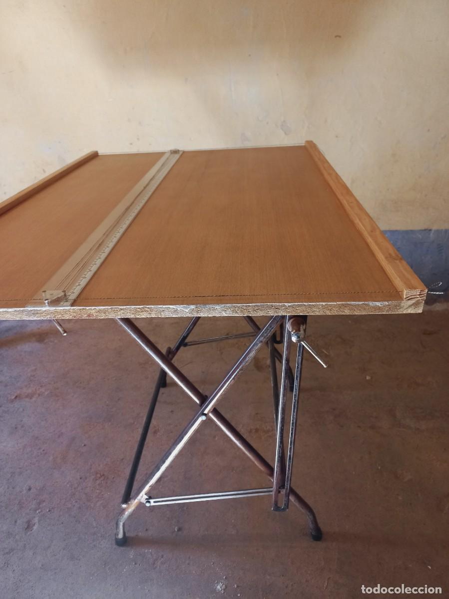 Antig&uuml;edades: Mesa de arquitecto antigua - Foto 11