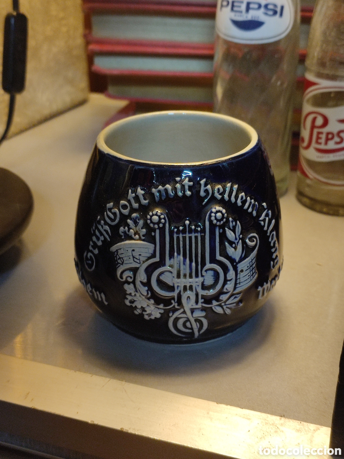 Antig&uuml;edades: Taza porcelana Alemania Deutsches