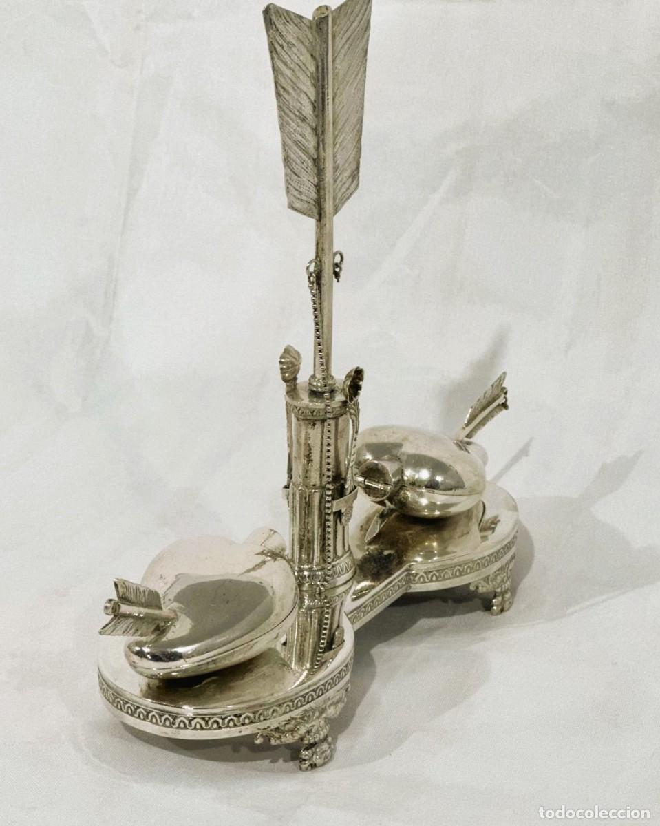 Antig&uuml;edades: Escriban&iacute;a de plata contrastada - Foto 7