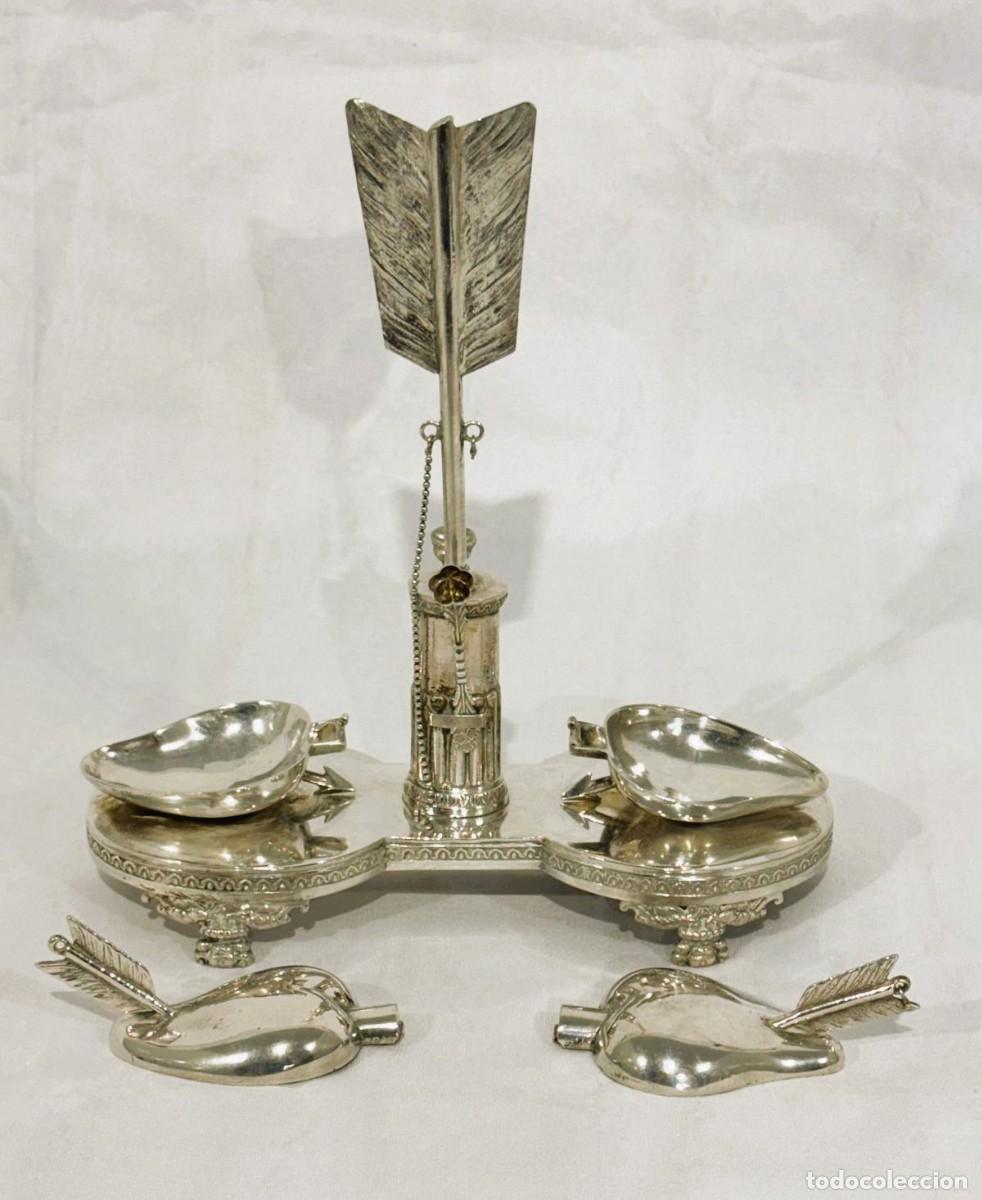 Antig&uuml;edades: Escriban&iacute;a de plata contrastada - Foto 5