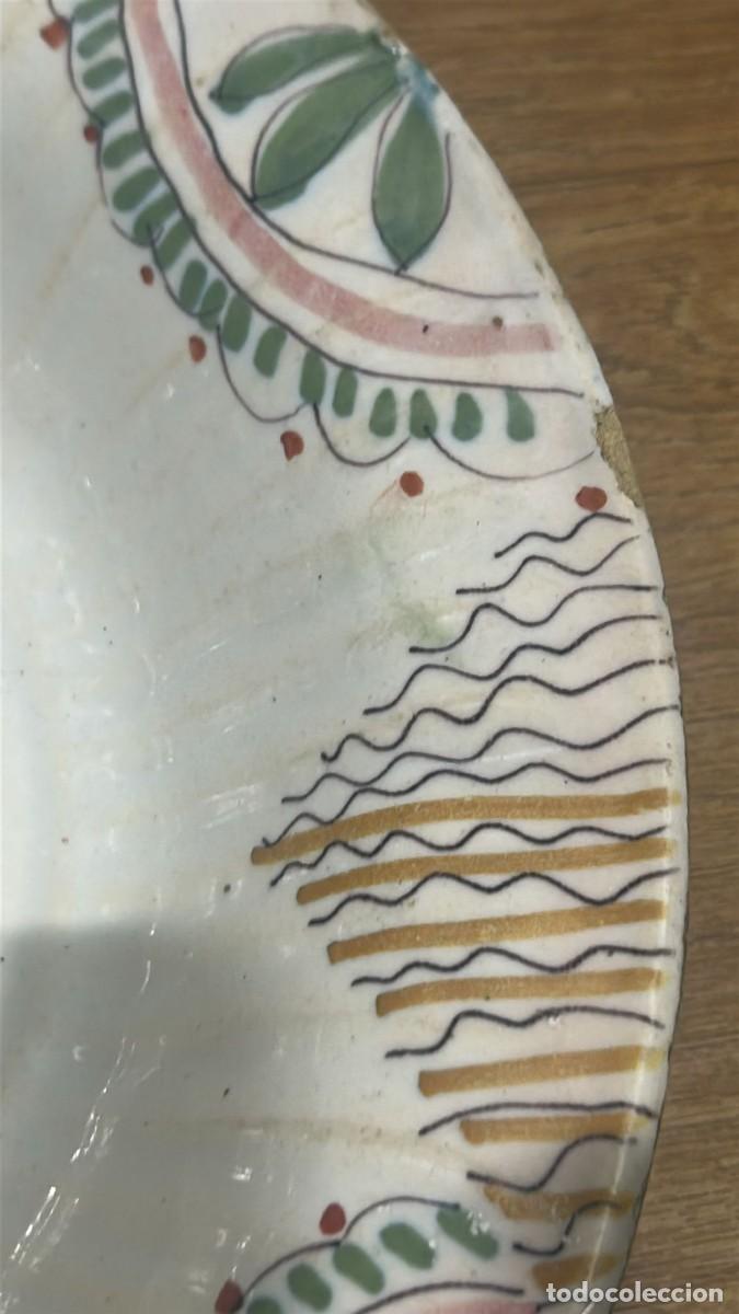 Antig&uuml;edades: PLATO ANTIGUO DE MANISES DE 26 CMS. DE DIAMETRO - Foto 4