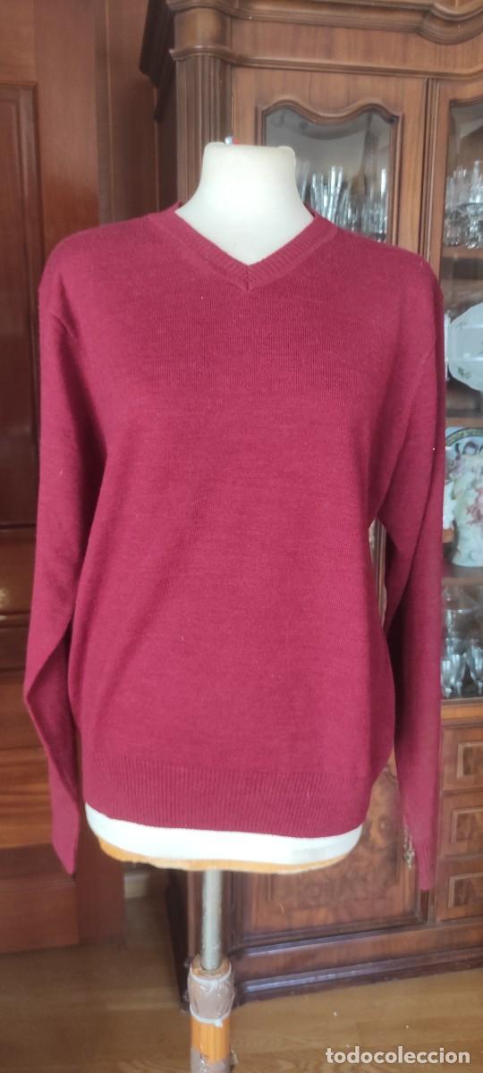 Antig&uuml;edades: BONITO JERSEY ROJO TALLA L - Foto 1